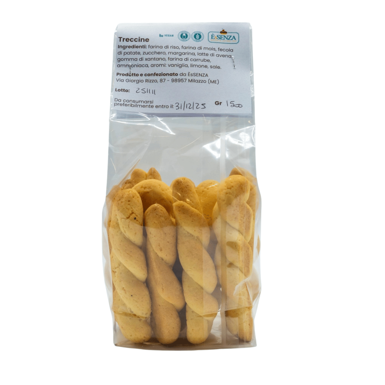 Treccine - Senza Glutine Cunzata Sicilia