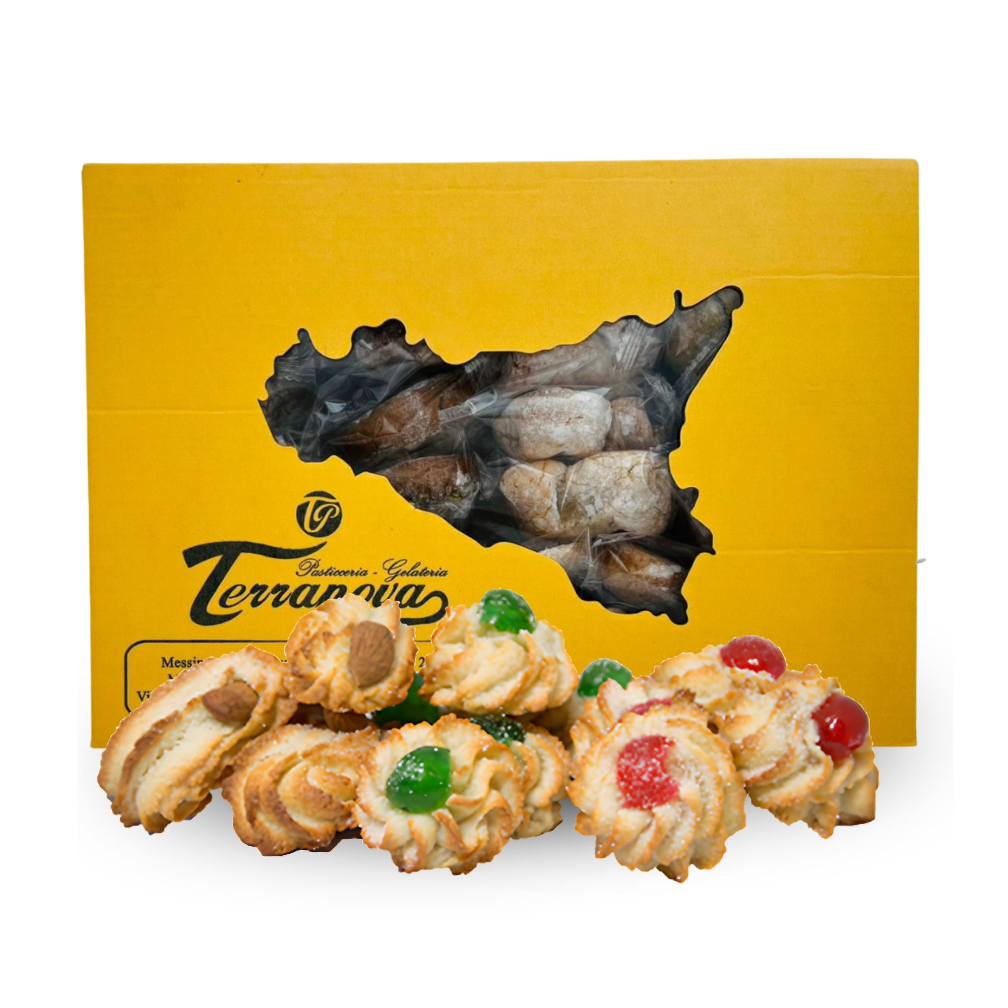 Paste di Mandorla Siciliane Pasticceria Terranova