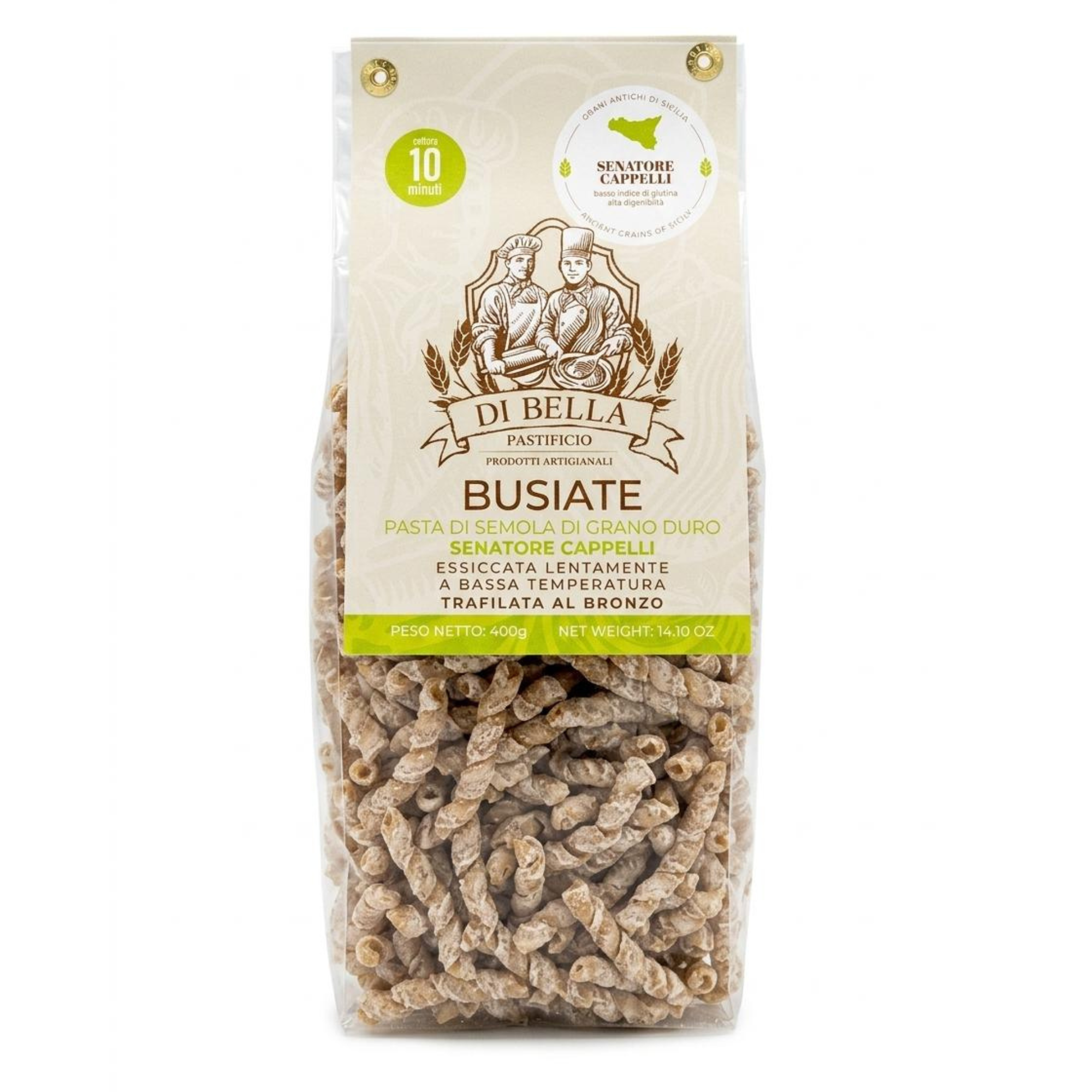 Busiate Trapanesi Senatore Cappelli Pastificio Di Bella