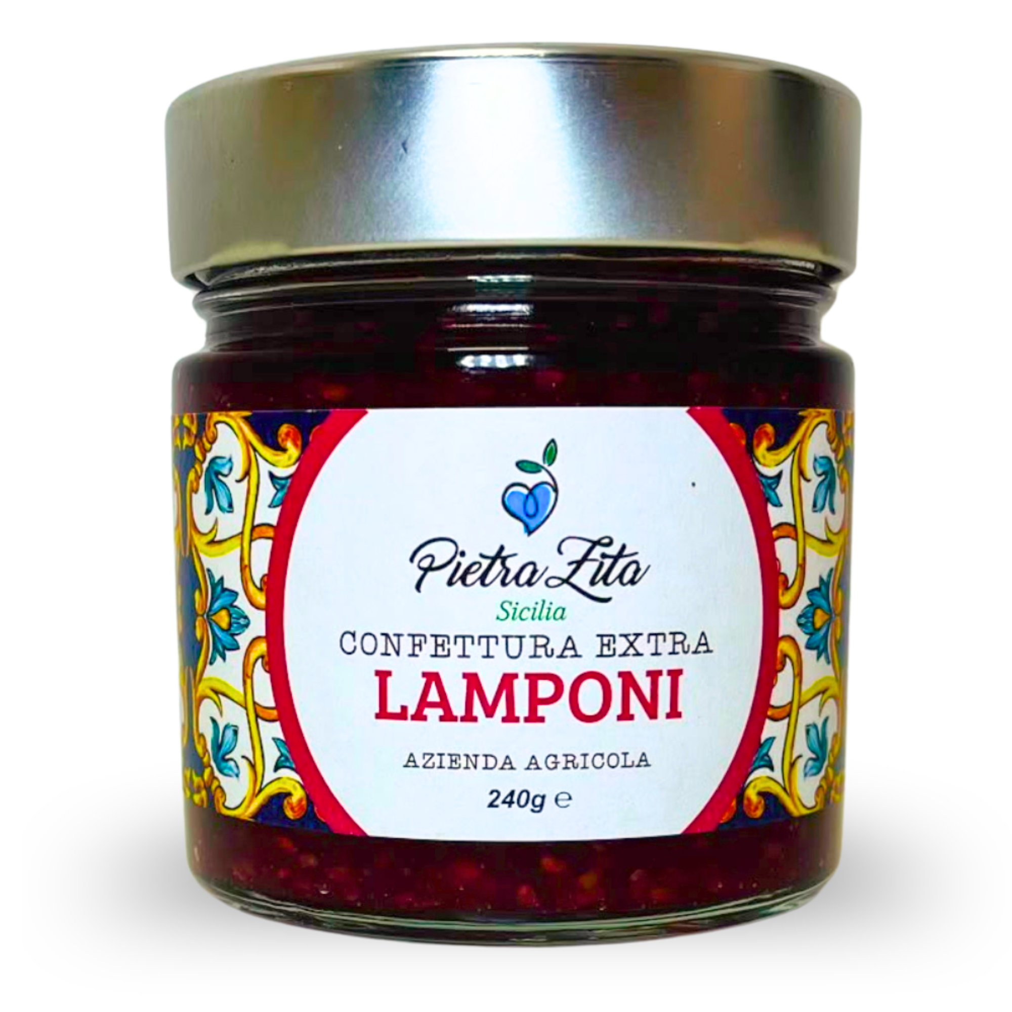 Confettura Extra di Lamponi Pietra Zita