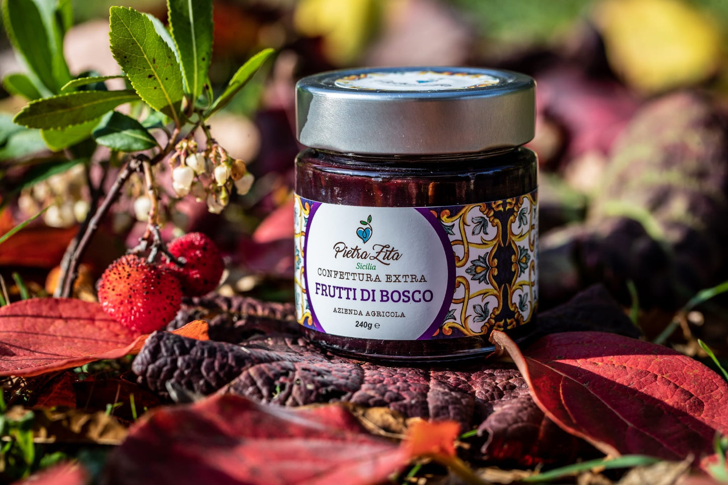 Marmellata Frutti di Bosco Cunzata Sicilia