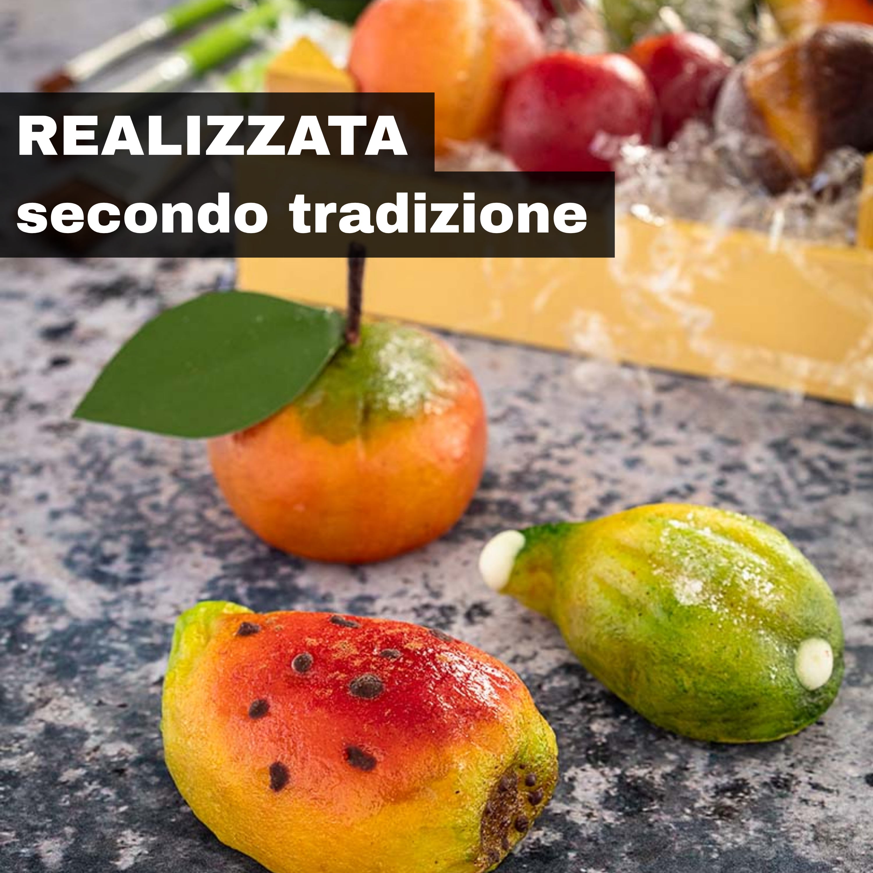 Frutta Martorana Siciliana Pasticceria Terranova