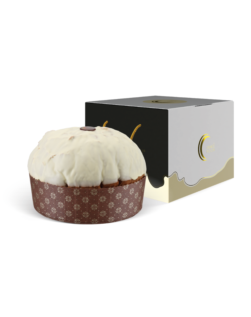 Panettone Glassato Bianco Orange Moon