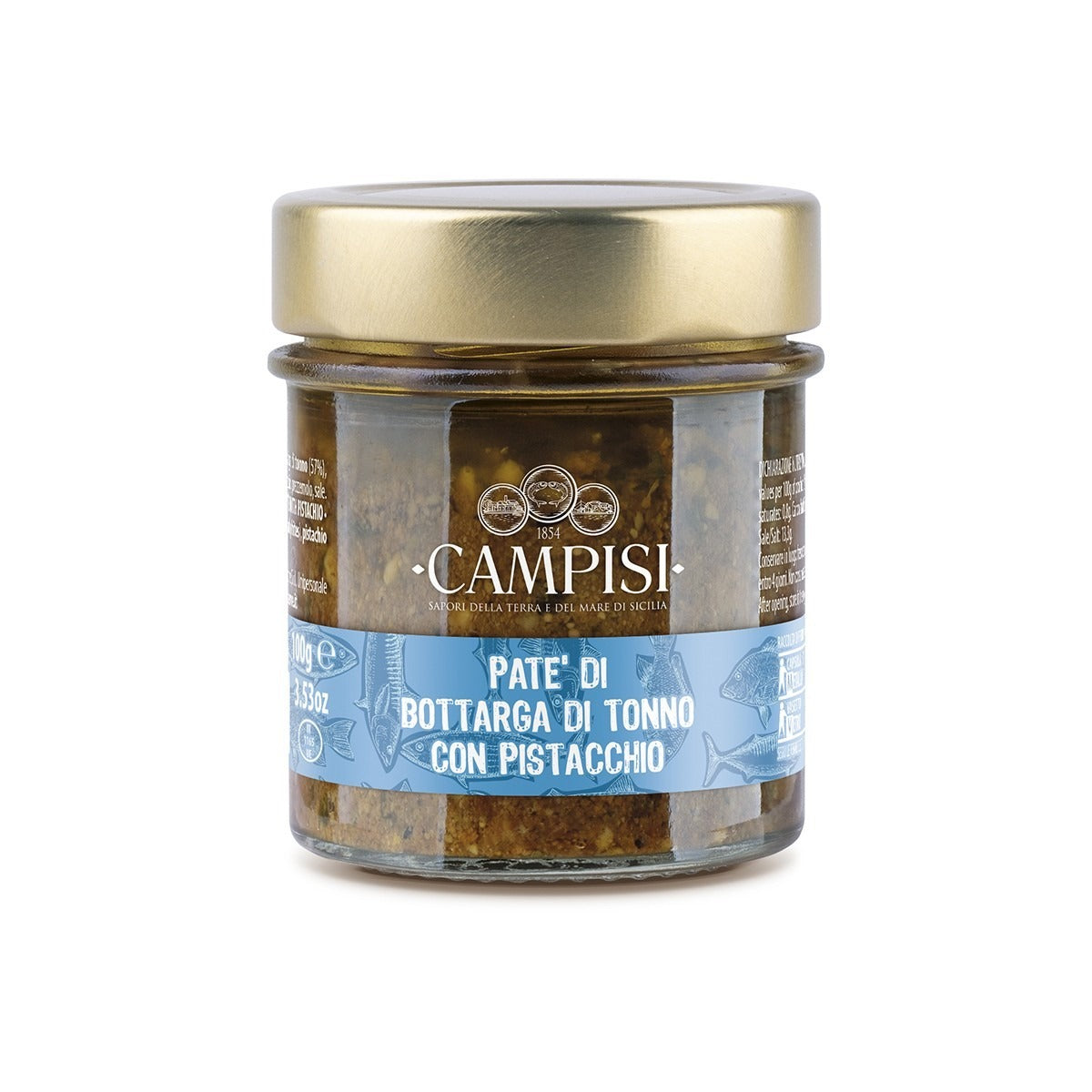 Paté di Bottarga con Pistacchio Campisi