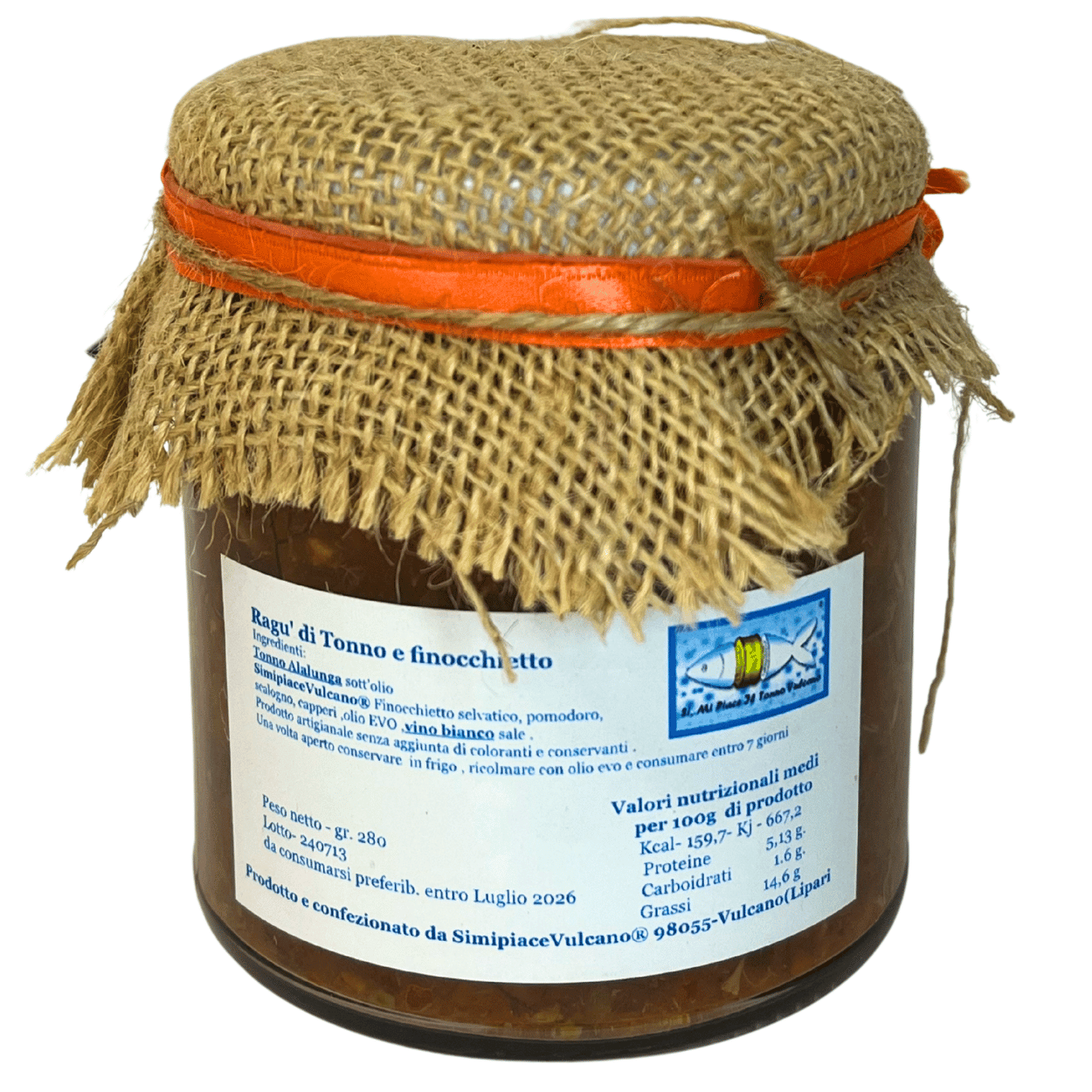 Ragù di Tonno e Finocchietto Selvatico Cunzata