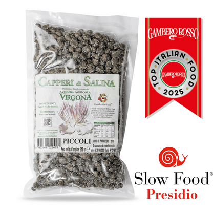Capperi di Salina Virgona - Piccoli Cunzata Sicilia