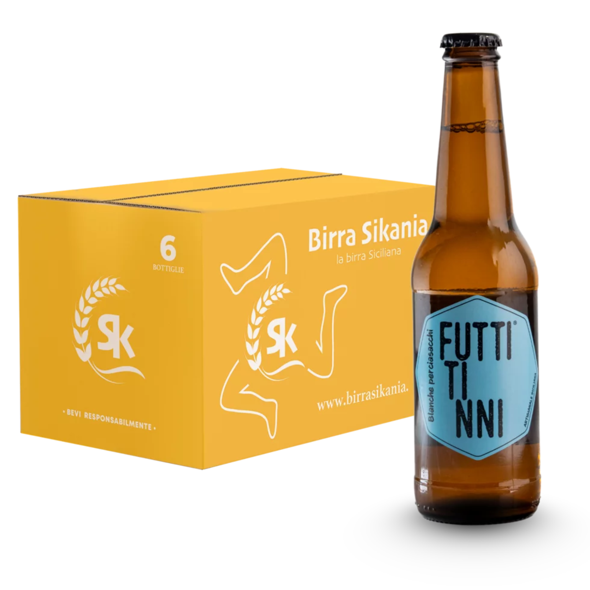 Birra Futtitinni - Bianca Birrificio Sikania