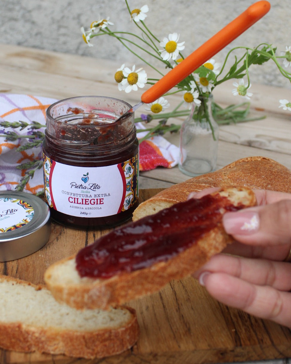 Confettura Extra di Ciliege Cunzata Sicilia
