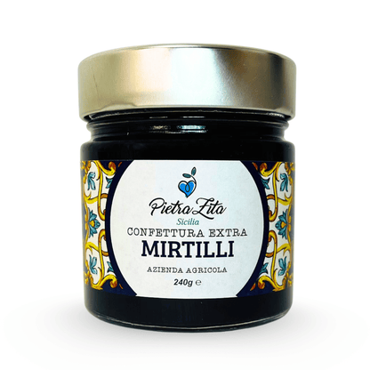 Confettura Extra di Mirtilli Cunzata Sicilia