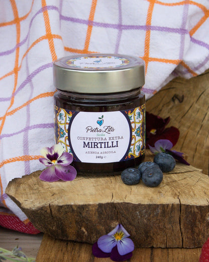 Confettura Extra di Mirtilli Cunzata Sicilia