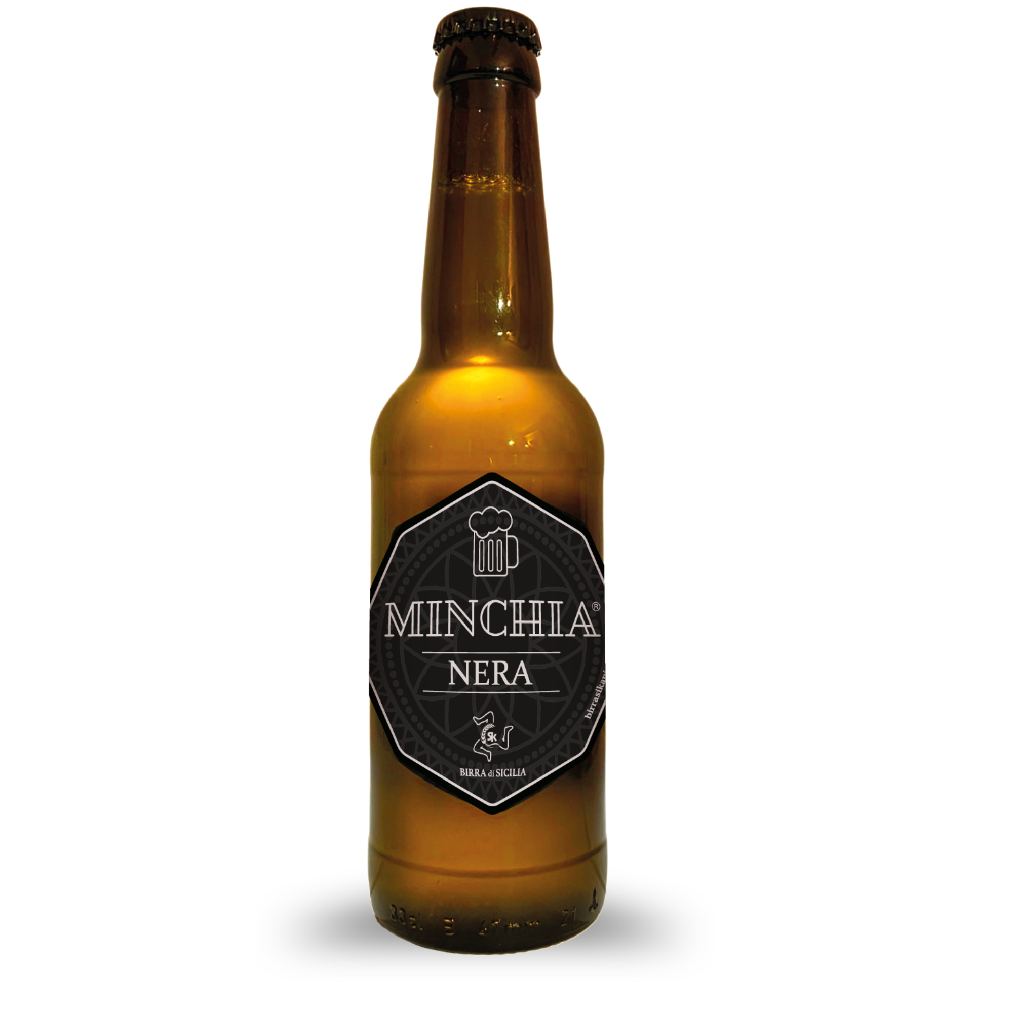 Birra Minchia - Nera Birrificio Sikania