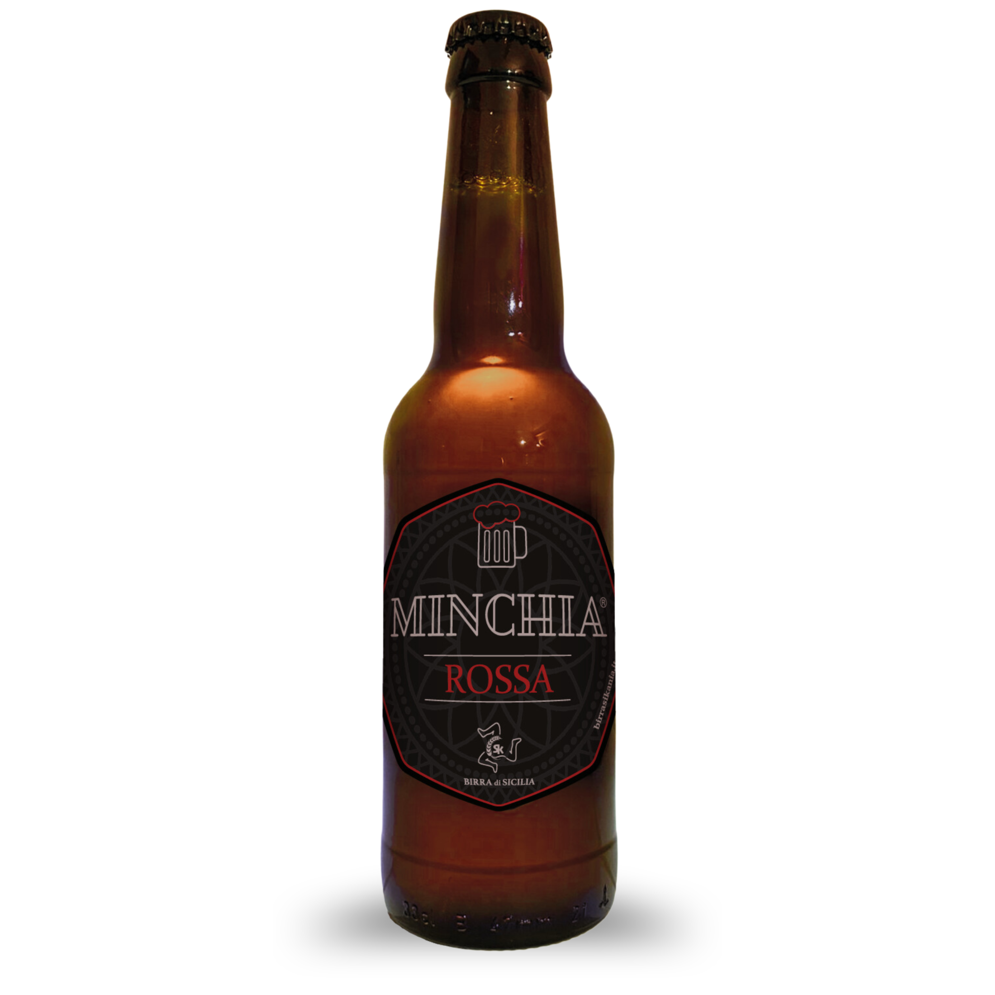 Birra Minchia - Rossa Birrificio Sikania