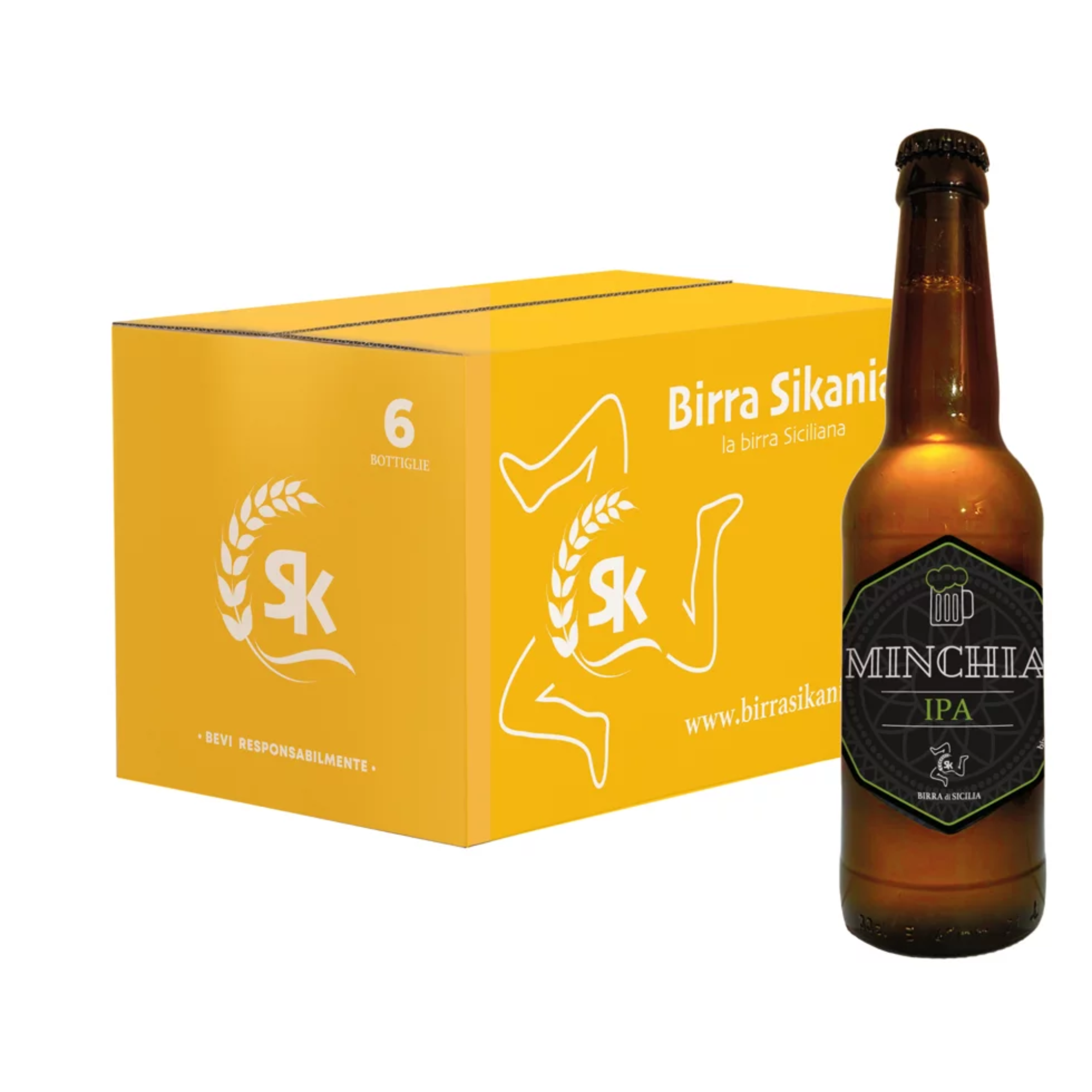 Birra Minchia - IPA Birrificio Sikania