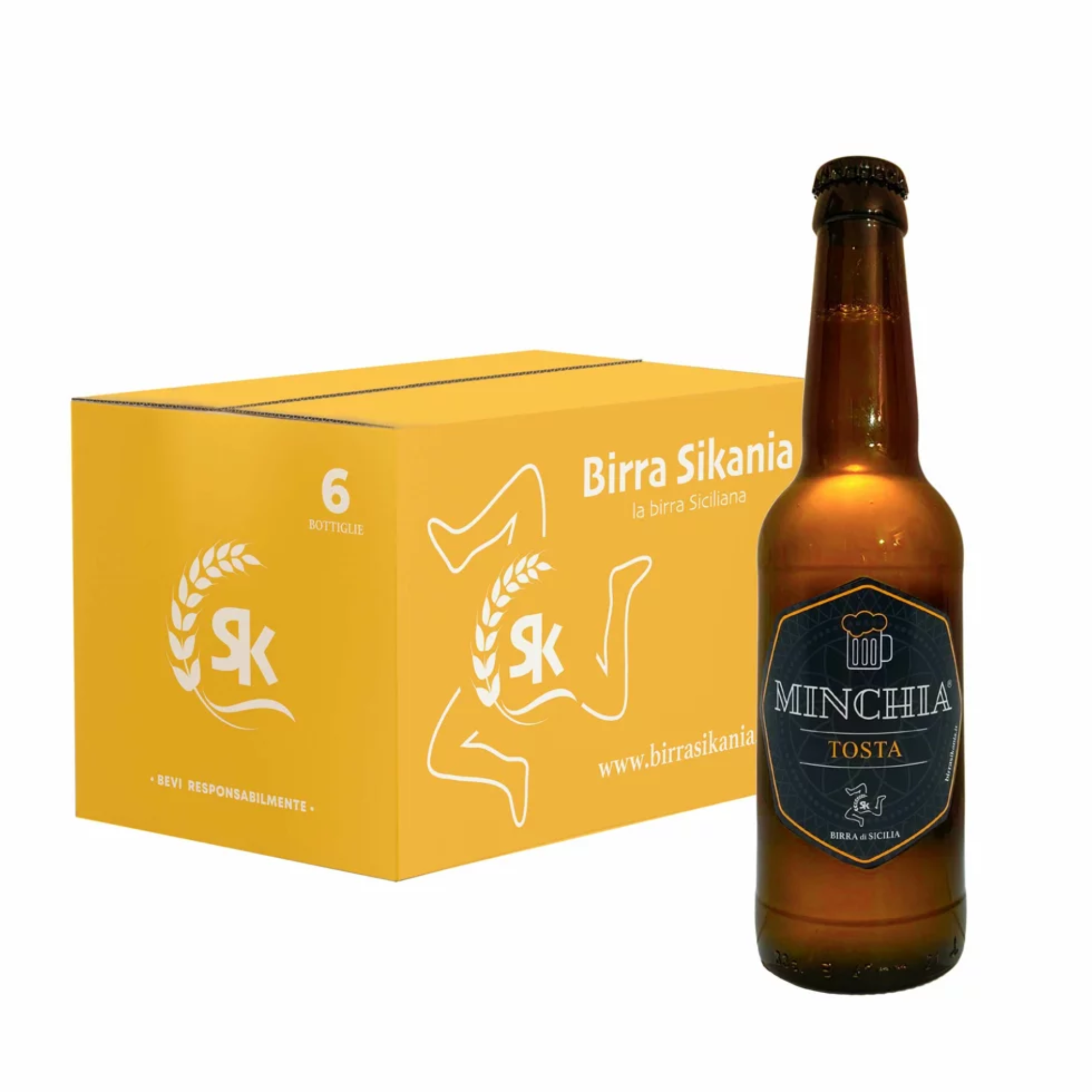 Birra Minchia - Tosta Birrificio Sikania