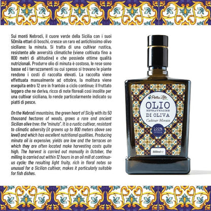 Olio D'Oliva - Pietra Zita Cunzata Sicilia