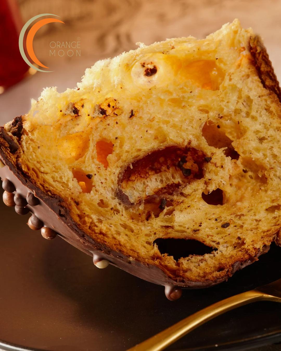 Colomba Glassata Nera Orange Moon