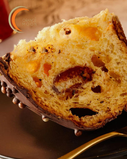 Colomba Glassata Nera Orange Moon