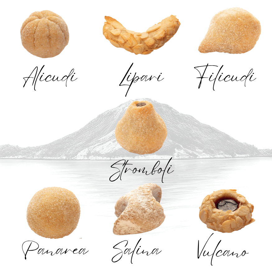 Isole Eolie - Paste di Mandorla Cunzata Sicilia