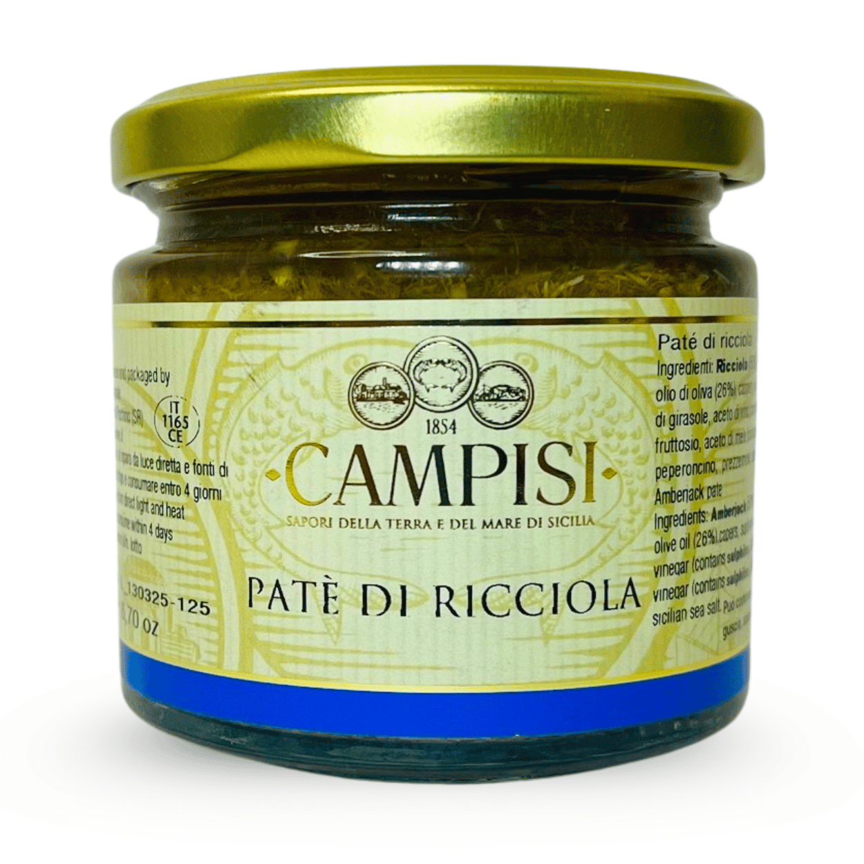 Patè di Ricciola Cunzata Sicilia