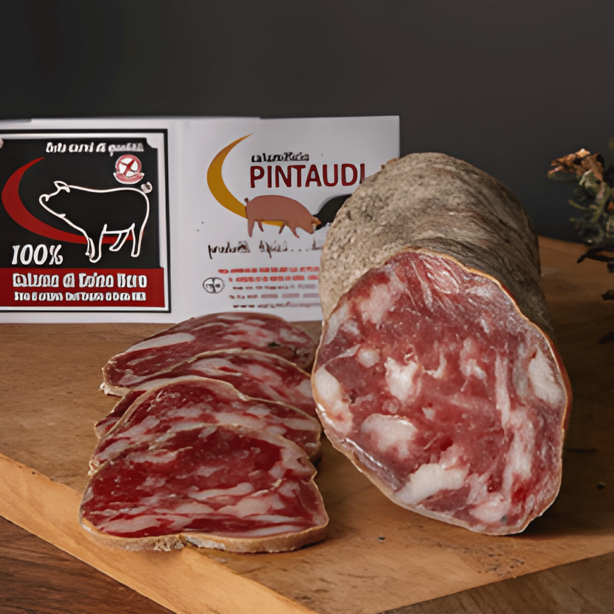 Salame di Suino Nero dei Nebrodi Cunzata