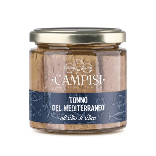 Tonno del Mediterraneo in olio d'oliva Cunzata