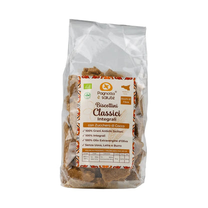 Biscottini Integrali Classici Bio Vegani Cunzata Sicilia