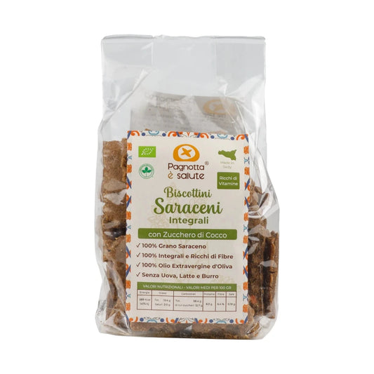 Biscottini Integrali Saraceni Bio Vegani Cunzata Sicilia
