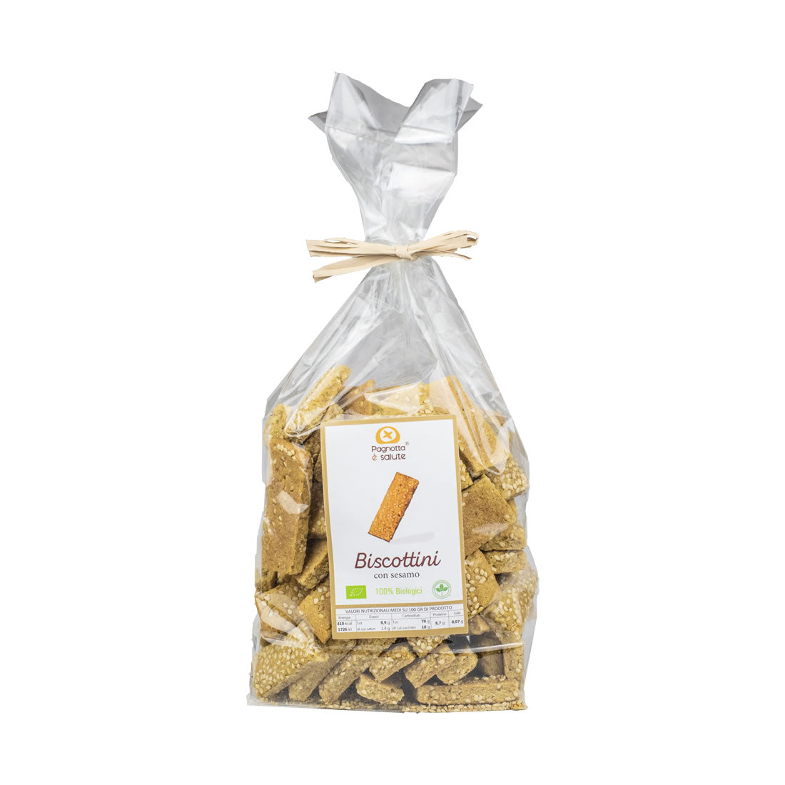 Biscottini al Sesamo Bio Vegani Cunzata Sicilia