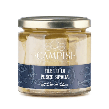 Filetti di Pesce Spada in olio d'oliva Cunzata