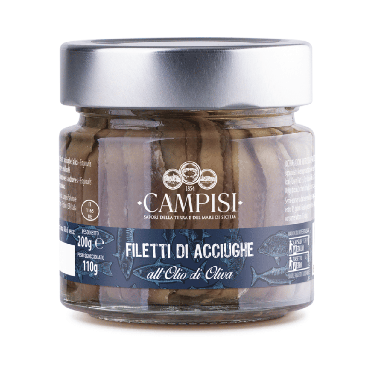Filetti di Acciughe Extra Cunzata Sicilia