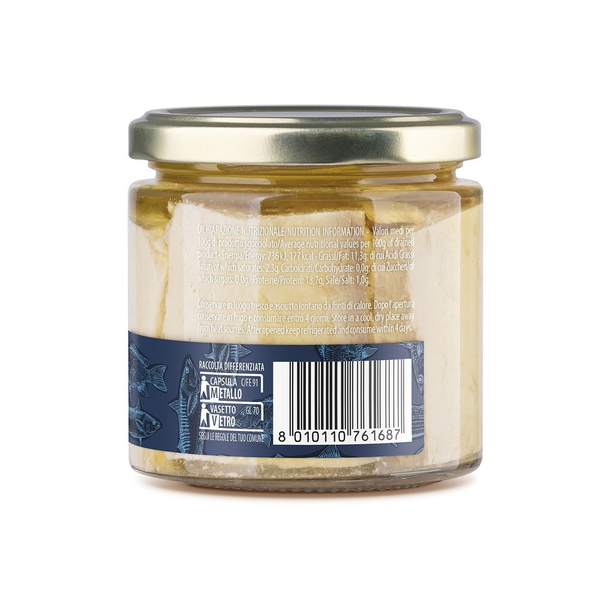 Filetti di Pesce Spada in olio d'oliva Campisi