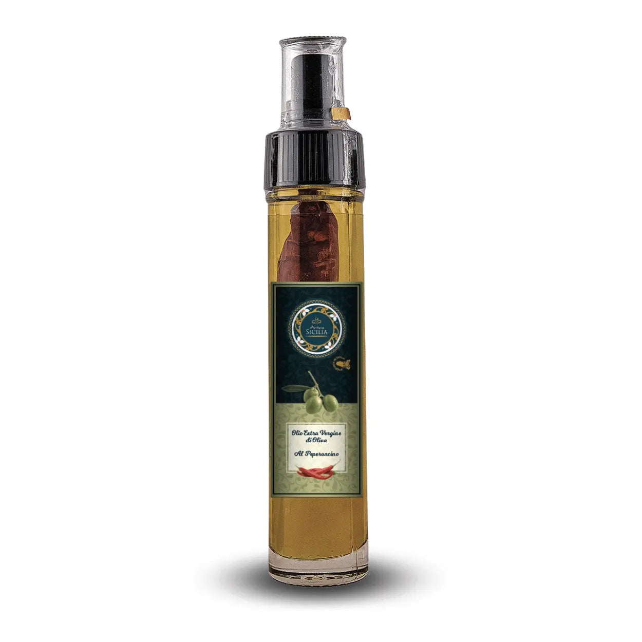 Olio e.v.o. al Peperoncino Cunzata