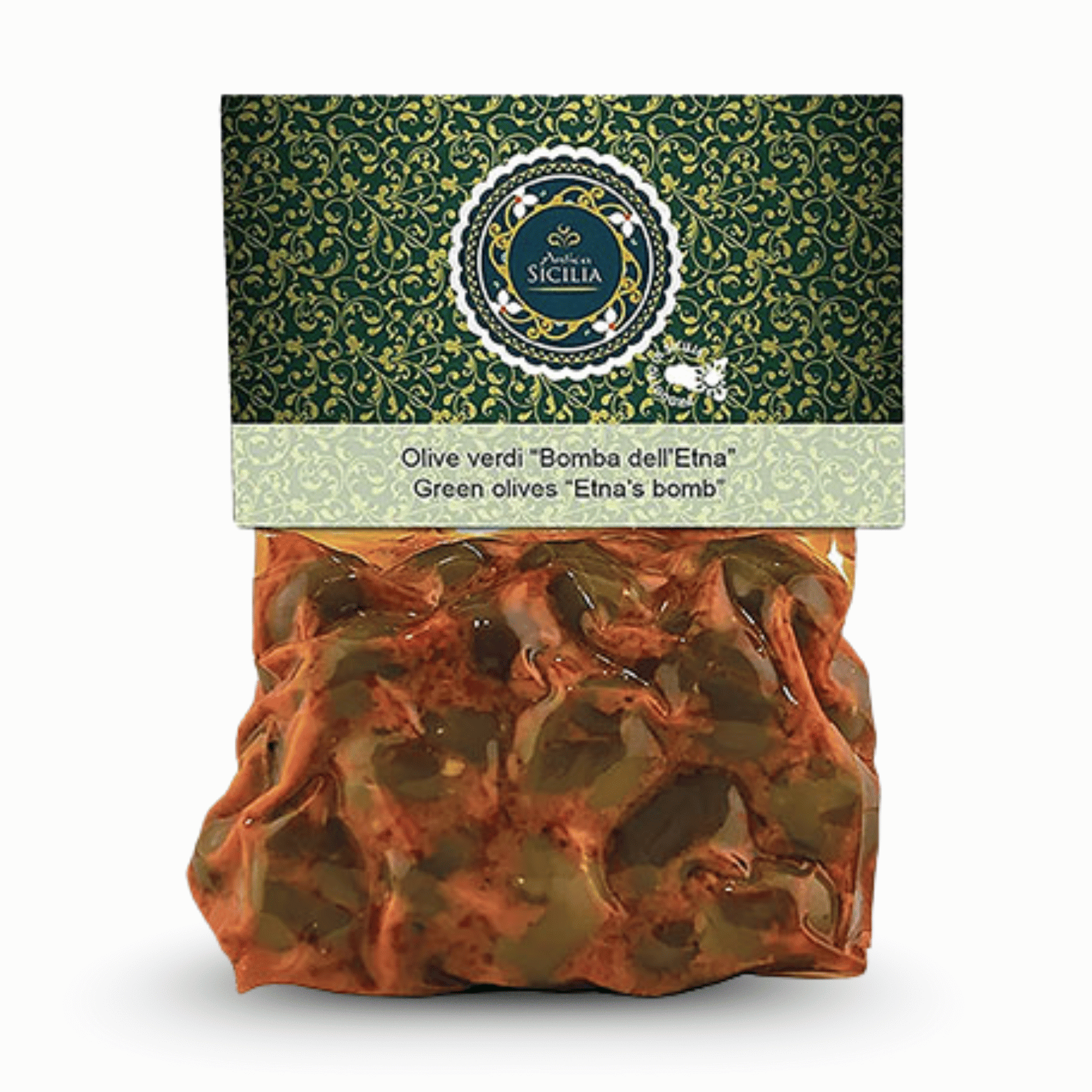 Olive Verdi "Bombe dell'Etna" Cunzata Sicilia