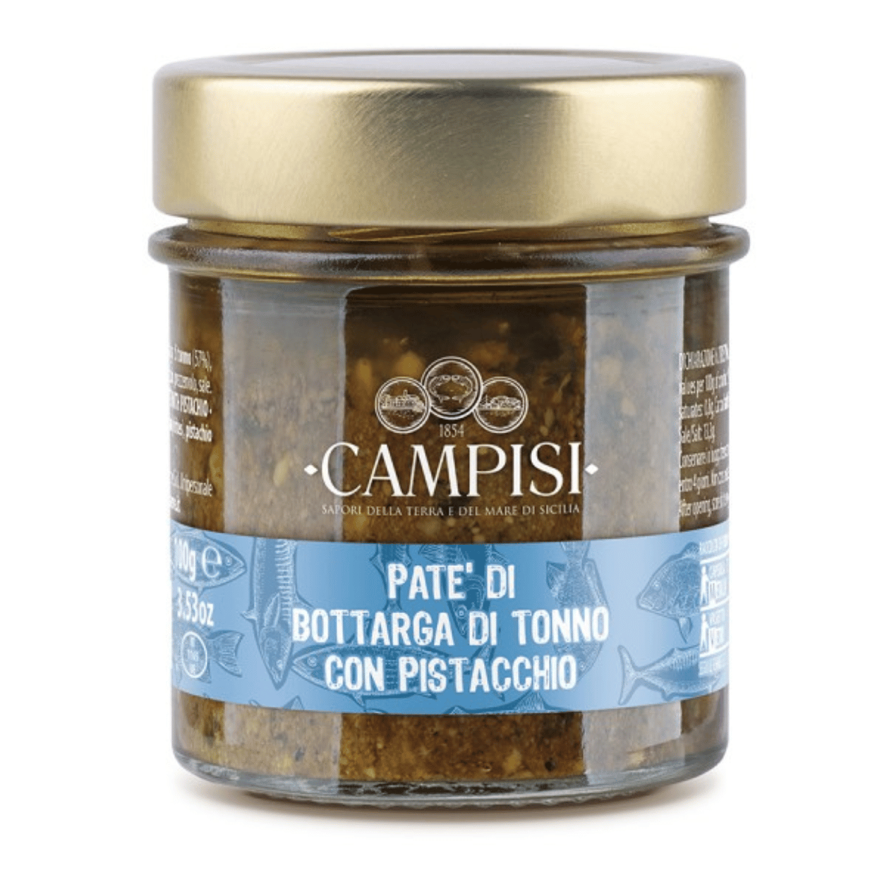 Paté di Bottarga con Pistacchio Cunzata