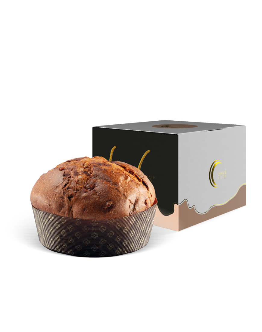 Panettone Pera e "Cioccolato di Modica I.G.P." Orange Moon