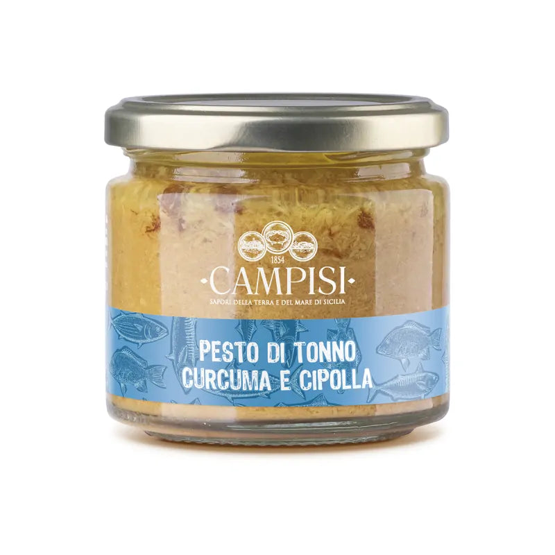 Pesto di Tonno con Curcuma e Cipolla Cunzata