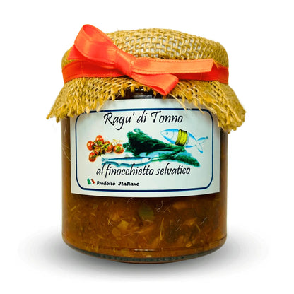 Ragù di tonno e finocchietto selvatico - Cunzata