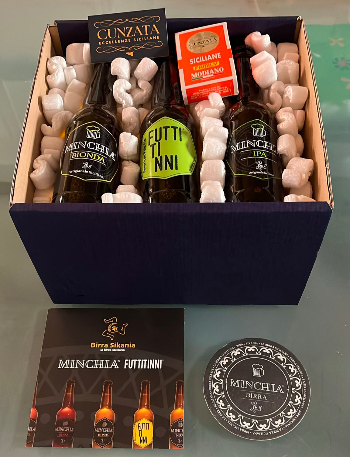 Box Regalo-Birra + Carte Birrificio Sikania