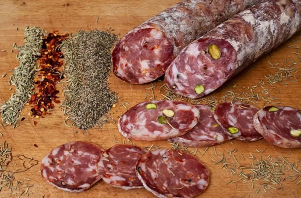 Salame al pistacchio Cunzata