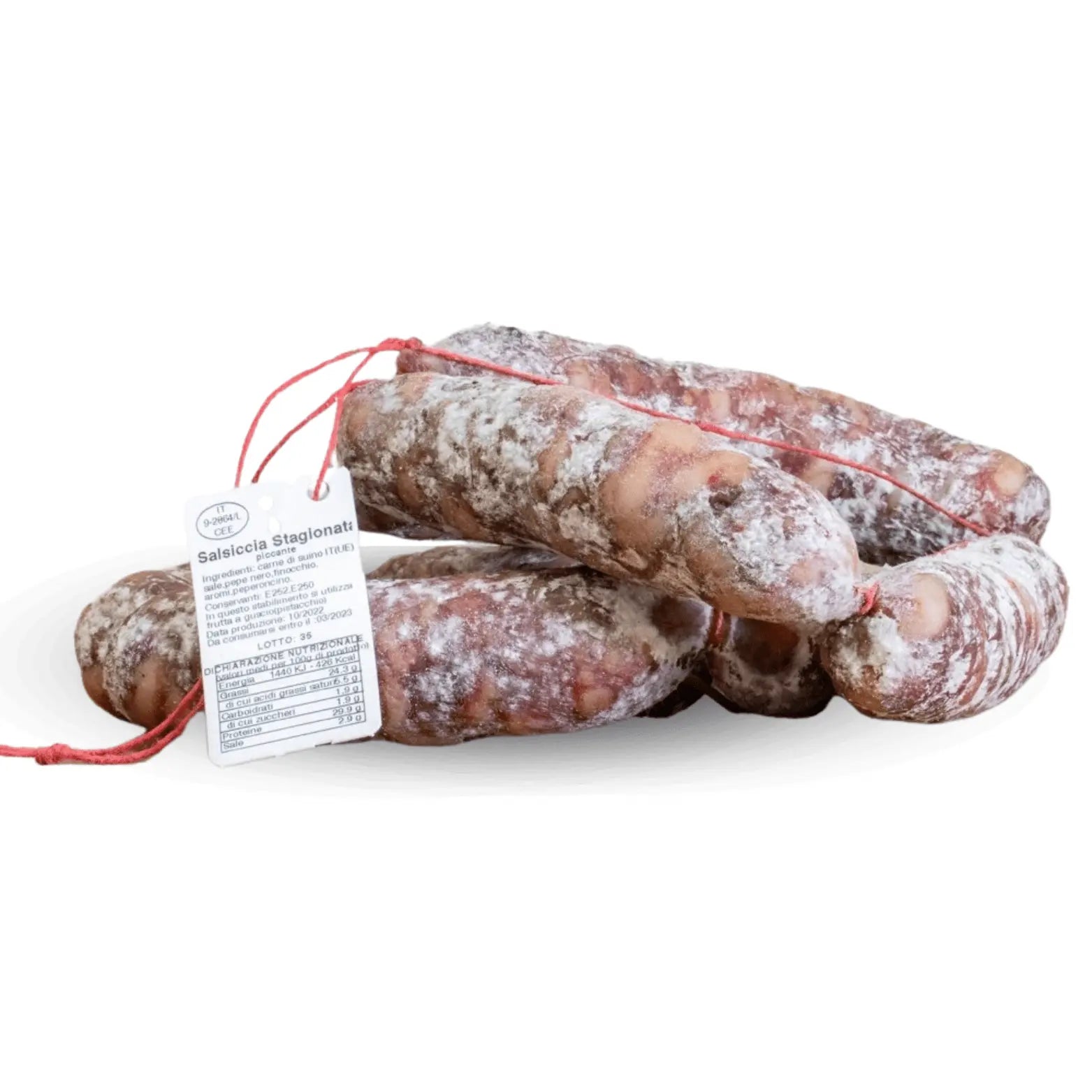 Salsiccia Stagionata Piccante Cunzata