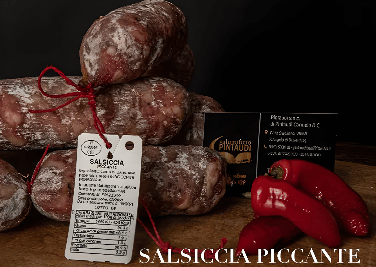 Salsiccia Stagionata Piccante Cunzata
