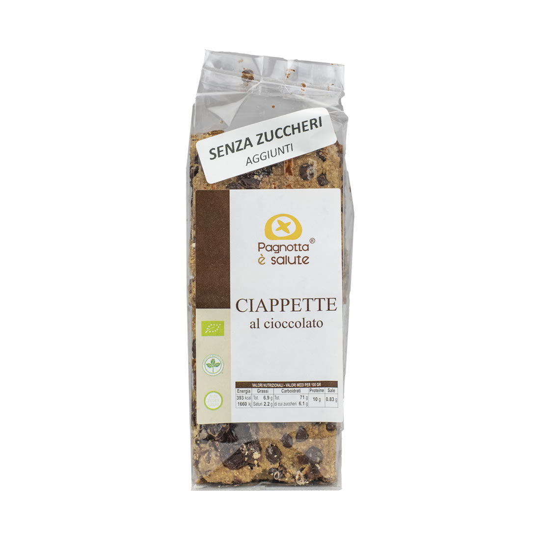 Ciappette al Cioccolato Bio Vegane Cunzata Sicilia