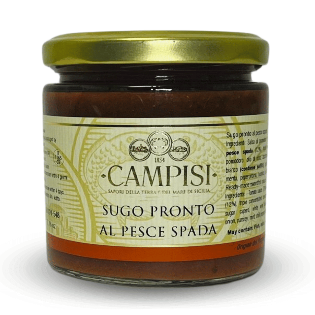 Sugo pronto al Pesce Spada con Pomodoro Cunzata